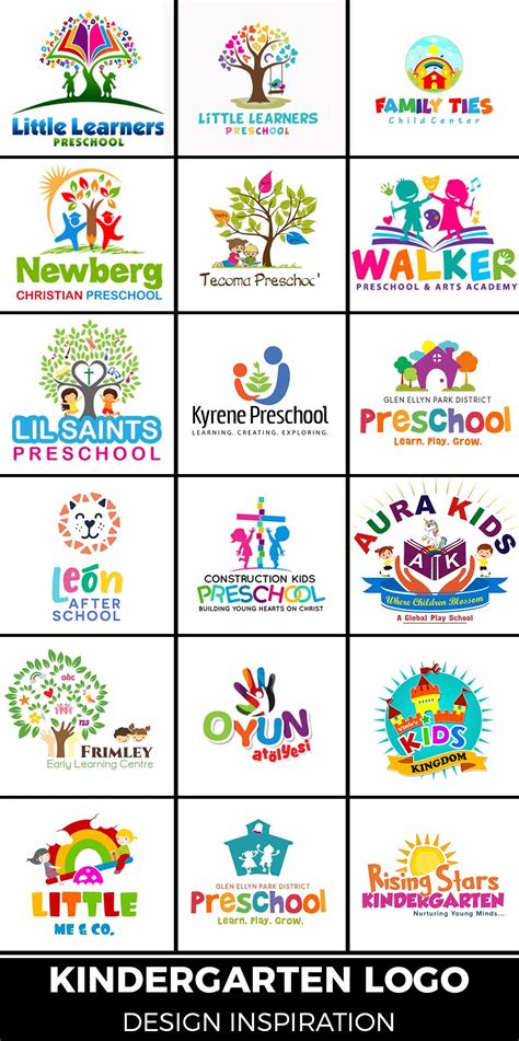 Creative Education Logo Kindergarten Logo Designs For Inspiration