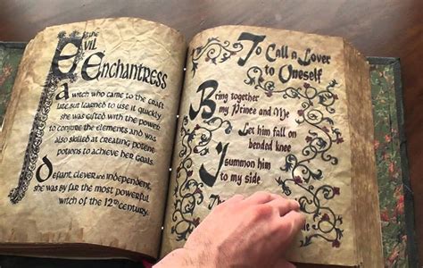 The Witches Book Of Shadows Pages Witchcraft Spell Occult Etsy