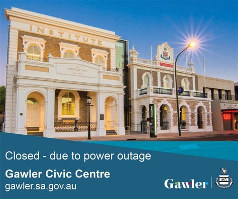 Gawler Civic Centre Power Outage Town Of Gawler Council