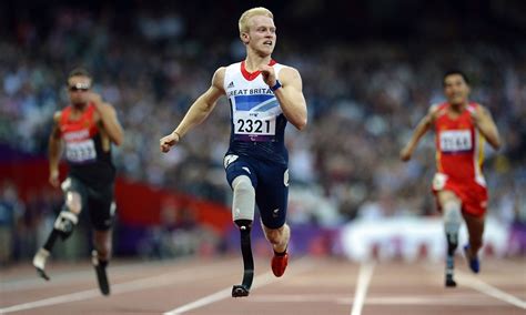 London 2012 Paralympics Jonnie Peacock And Oscar Pistorius T44 100m