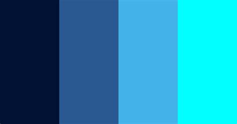 Aqua Blues Color Scheme Aqua