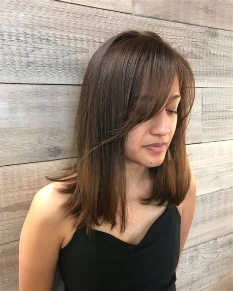 58 Side Swept Bangs To Try When Youre Bored With Your Hair Bangs With Medium Hair Glamorous