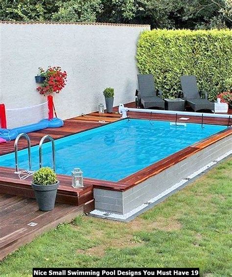 Nice Small Swimming Pool Designs You Must Have Pimphomee Piscina
