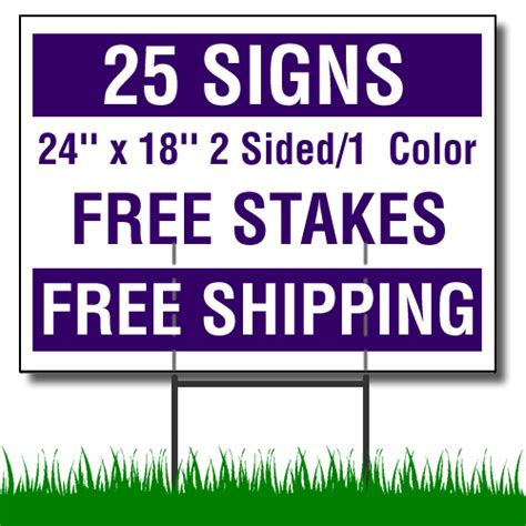 We did not find results for: Free Shipping and Free Stakes - 24 x 18 Yard Signs - 2 ...