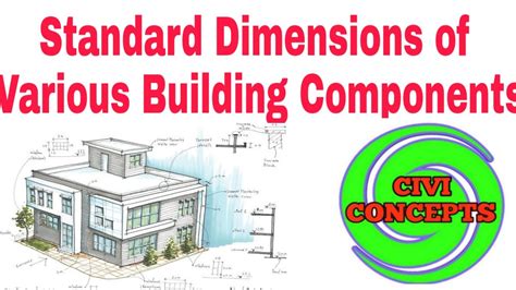 Standard Dimensions For Building Youtube