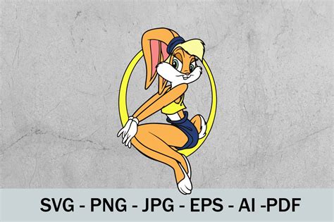 lola bunny svg looney tunesbugs bunny svg cut file clipart etsy images and photos finder