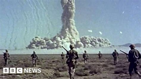 Unseen Nuclear Bomb Videos From Cold War Bbc News