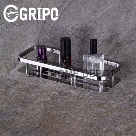 Gripo Sus304 Stainless Bath Rack Single Rectangular Gp167sd Lazada Ph
