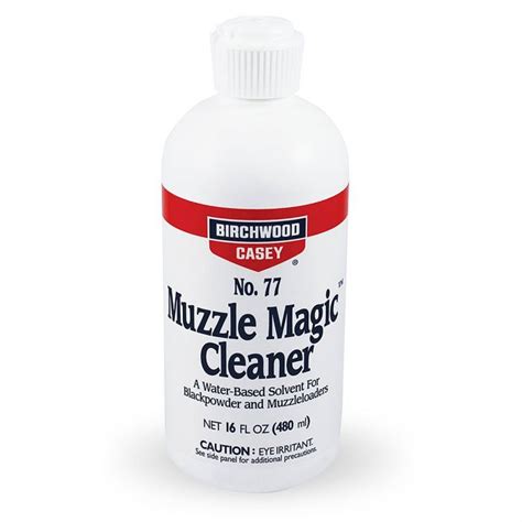 Birchwood Casey Muzzle Magic Cleaner No 77 Black Powder Solvent 16fl
