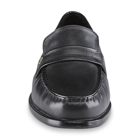 Thom Mcan Mens Karl Wide Leather Loafer Black