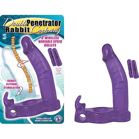 Double Penetrator Rabbit Cock Ring Purple On Literotica