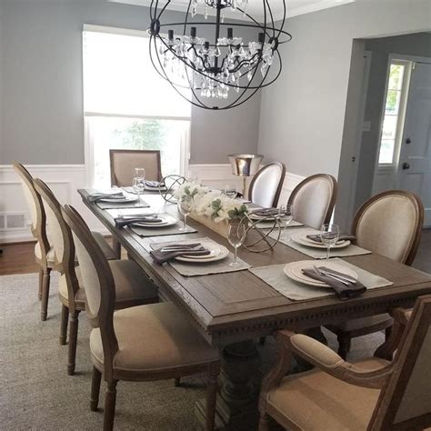 Dining Room St James Table From Restoration Hardware With Chairs 32