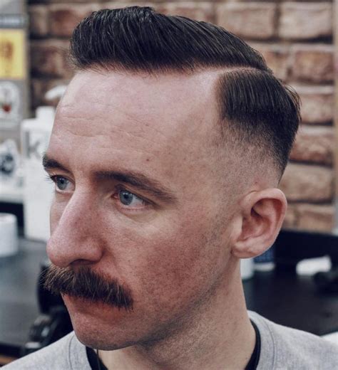 High fade haircut can easily hide receding hair. Styles For Men With Receding Hairline ... | Mens haircuts ...