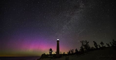 Northern Lights Foreast Aurora Borealis May Be Visible In Michigan