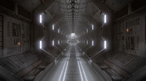 Artstation Space Corridor