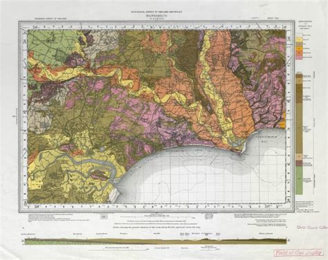 Bournemouth Geological Survey Sheet 329 Dorset Poole Christchurch 1962