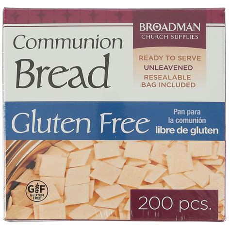 Broadman Church Supplies Gluten Free Communion Bread 200 Wafers Mardel