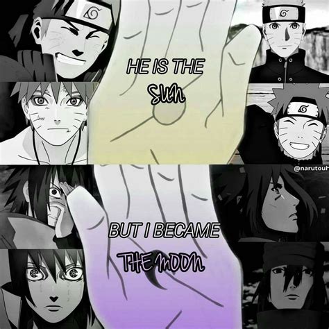 Naruto Uzumaki And Sasuke Uchiha ♥ The Sun And The Moon ♥ Anime