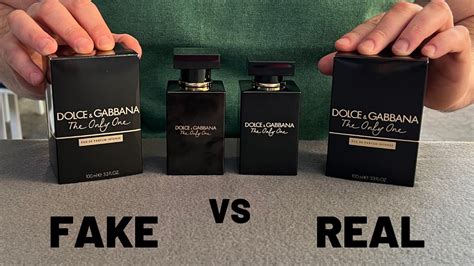 Fake Vs Real Dolce Gabbana The Only One Intense EDP Perfume 100 Ml