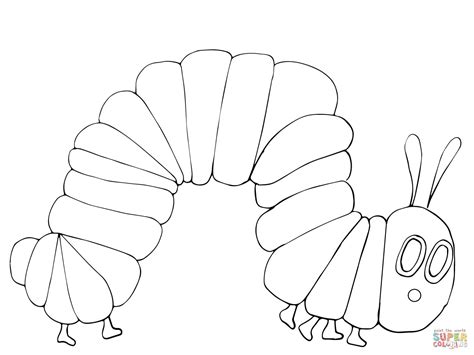 Very Hungry Caterpillar coloring page | Free Printable Coloring Pages