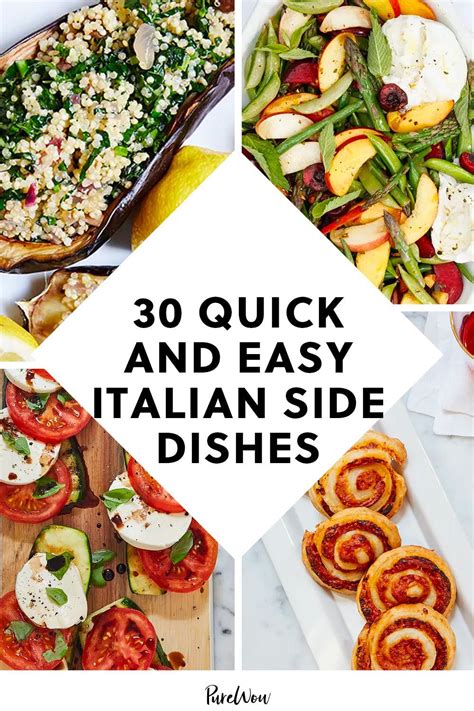 30 Quick And Easy Italian Side Dishes You Need To Try Lasagna Side Dishes Dinner Side Dishes