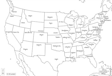 Estados Unidos Usa Mapa Gratuito Mapa Mudo Gratuito Mapa En Blanco