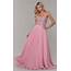 Long Mauve Pink Prom Dress With Corset Back  PromGirl