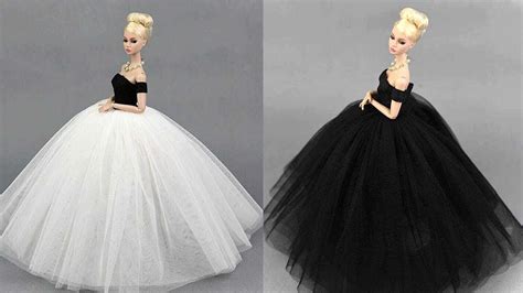 4 Gorgeous Diy Barbie Doll Dresses 👗 Barbie Skirt And Glamorous Party