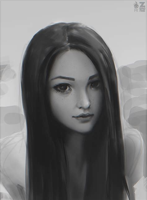 Girl Portrait Study 02 By Zeronis On Deviantart