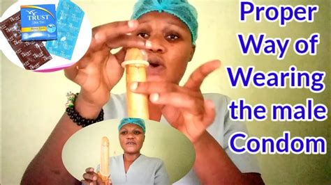 HOW TO WEAR THE MALE CONDOM THE RIGHT WAY Practice Safe SX YouTube