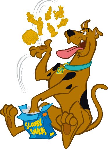 Scooby Doo Eating Scooby Snacks