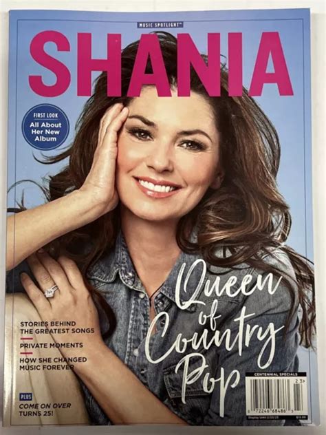 Shania Twain Magazine 2023 Queen Of Country Pop All About Her New Album