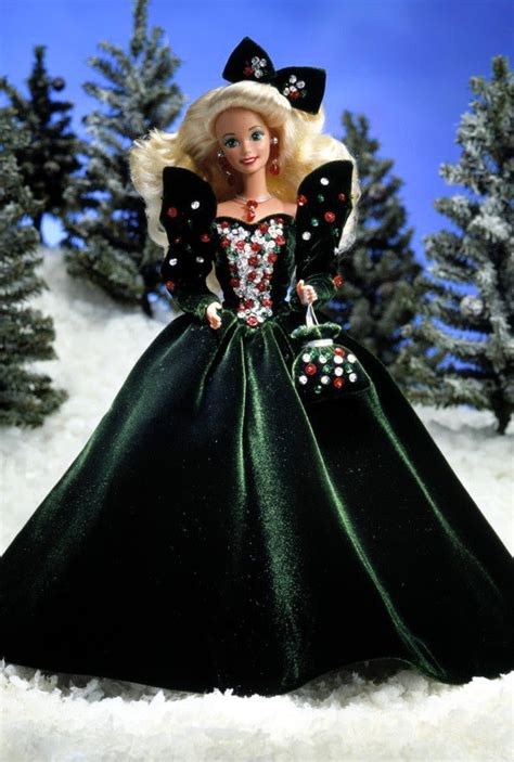 BaÚl De Navidad Muñecas Barbie Holidays 1991