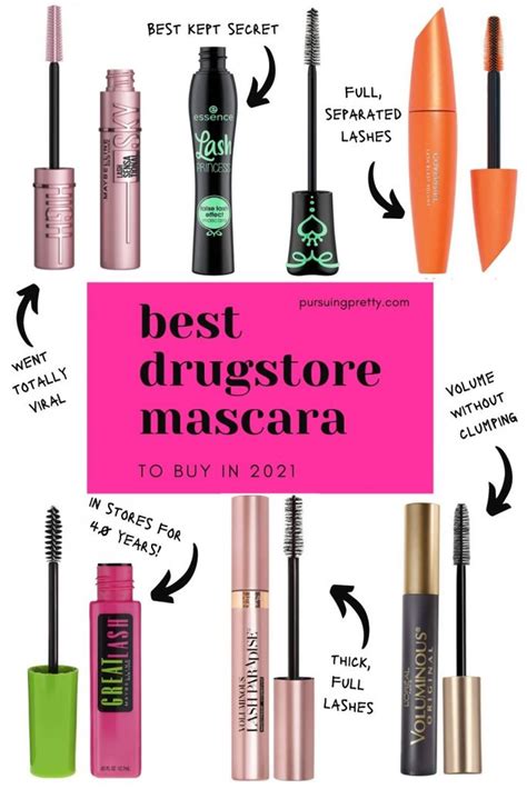 The Best Drugstore Mascaras In 2021 Pursuing Pretty