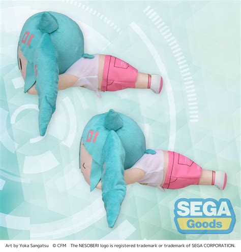 Nesoberi Lay Down Hatsune Miku Series M Plush Hatsune Miku Live