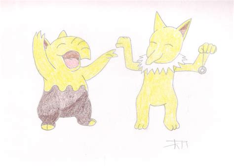 Hypno And Drowzee Colored By Colinlover45 On Deviantart