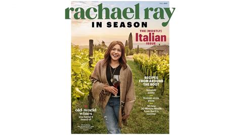 The Fall Issue Of Rachaels Magazine Takes You On Her Stunning Summer
