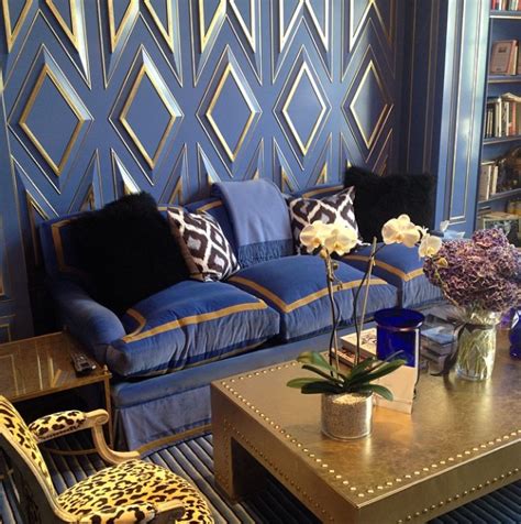 South Shore Decorating Blog Blue And Gold Rooms And Decor 50