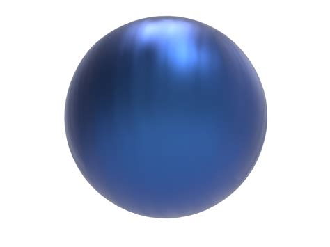 Blue Metal Sphere 12658417 Png