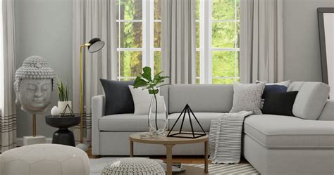 Zen Living Room Modern Minimalist Living Room Design By Spacejoy