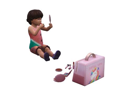 Toddler Play Tunnel Makeup Kit Pandasama On Patreon Sims 4
