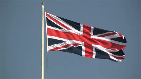 British Union Flag Jack Stock Footage Video 100 Royalty Free 2530700