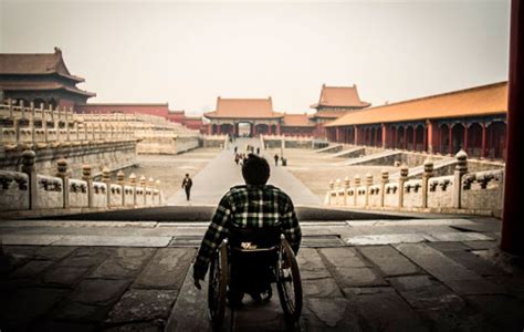 Beijing By Wheelchair And You Thought Ambulatory Pedestrians Had It