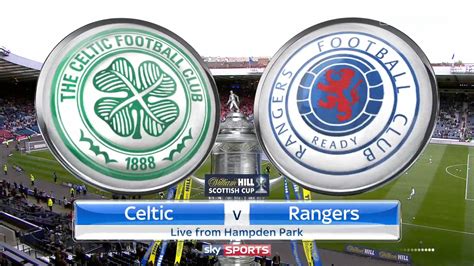 Scottish Fa Cup Semi Final Celtic Vs Rangers Full Match Replay