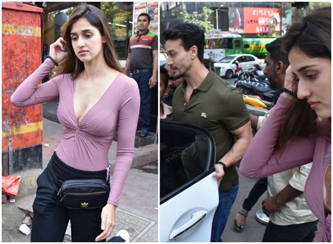 Disha Patani Tiger Shroff Tiger Shroff Spotted On A Lunch Date With