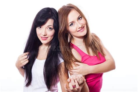 Two Women Hugging Stock Image Image Of Adult Group 30672069