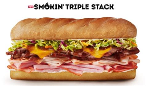 Firehouse Subs Unveils New Smokin Triple Stack Sub The Fast Food Post