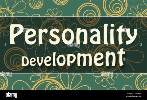 Personality Development Stock Photo Alamy