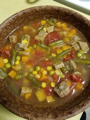 Homemade vegetable beef soup recipes. Family Style Vegetable Beef Soup Recipe