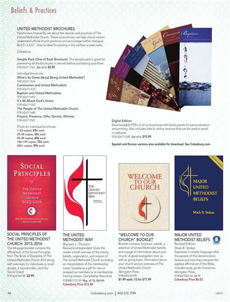Resources For The United Methodist Church 2015 By United Methodist